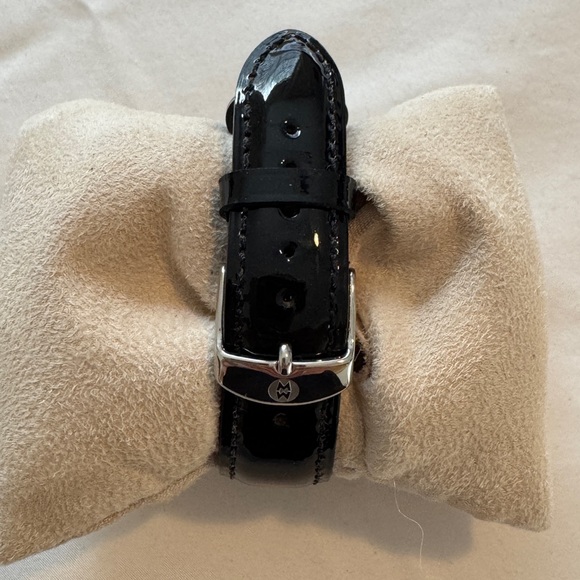 Michele Silver and Black Women's Watch - Picture 2 of 4